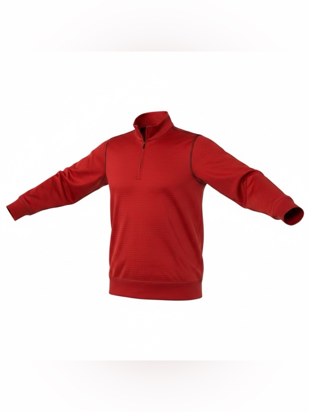 Adidas Mens Size S Sweatshirt Running Training Golf Activewear 1/4 Zip Outdoor